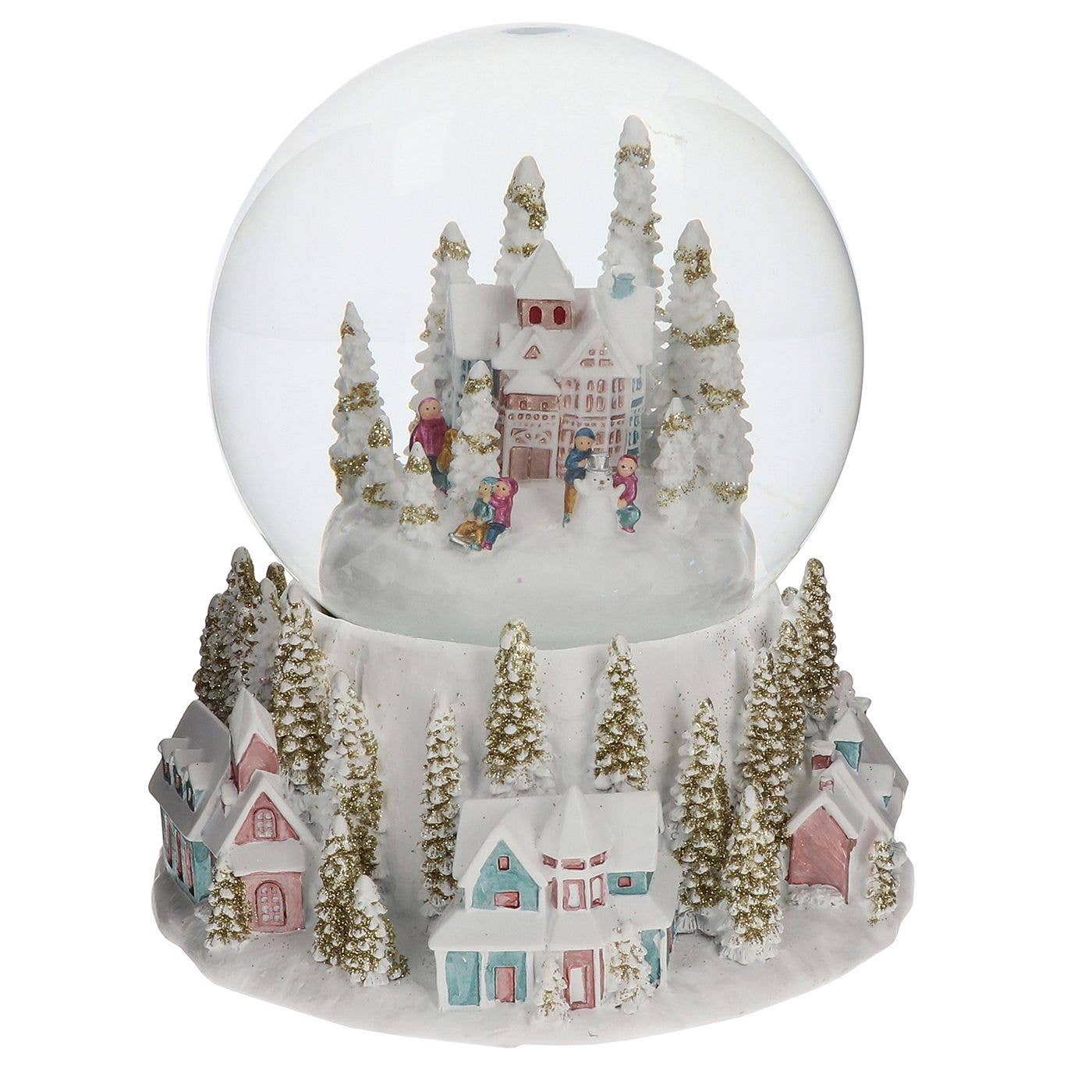 Joe Davies - Deluxe Snowglobe Village Pastel