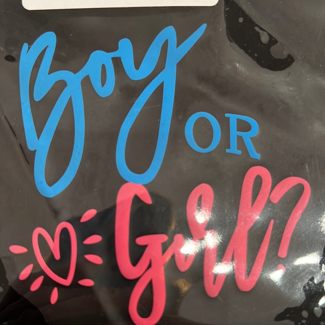 Gender Balloon Boy ? Girl