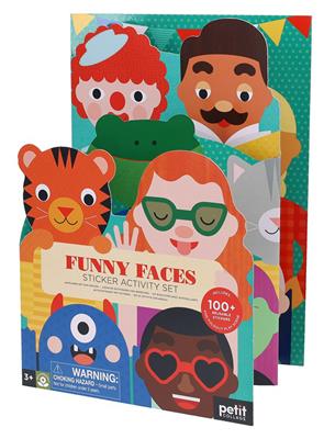 Sticker Activity Set - Funny Faces