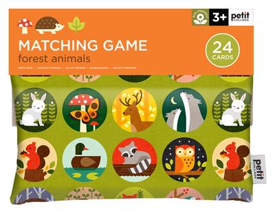 Matching Game - Forest Animals