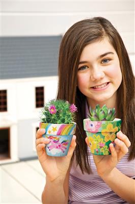 Paint Your Own Flower Pots