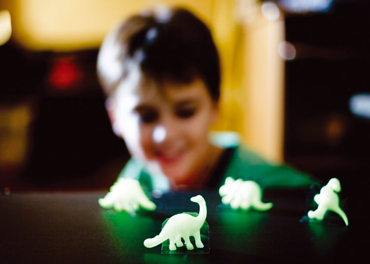 GLOWING 3D DINOSAURS