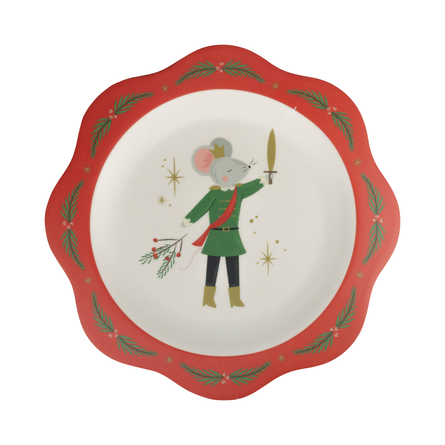 My Mind’s Eye - NUT1143 - Nutcracker Bamboo 9" Plate Set