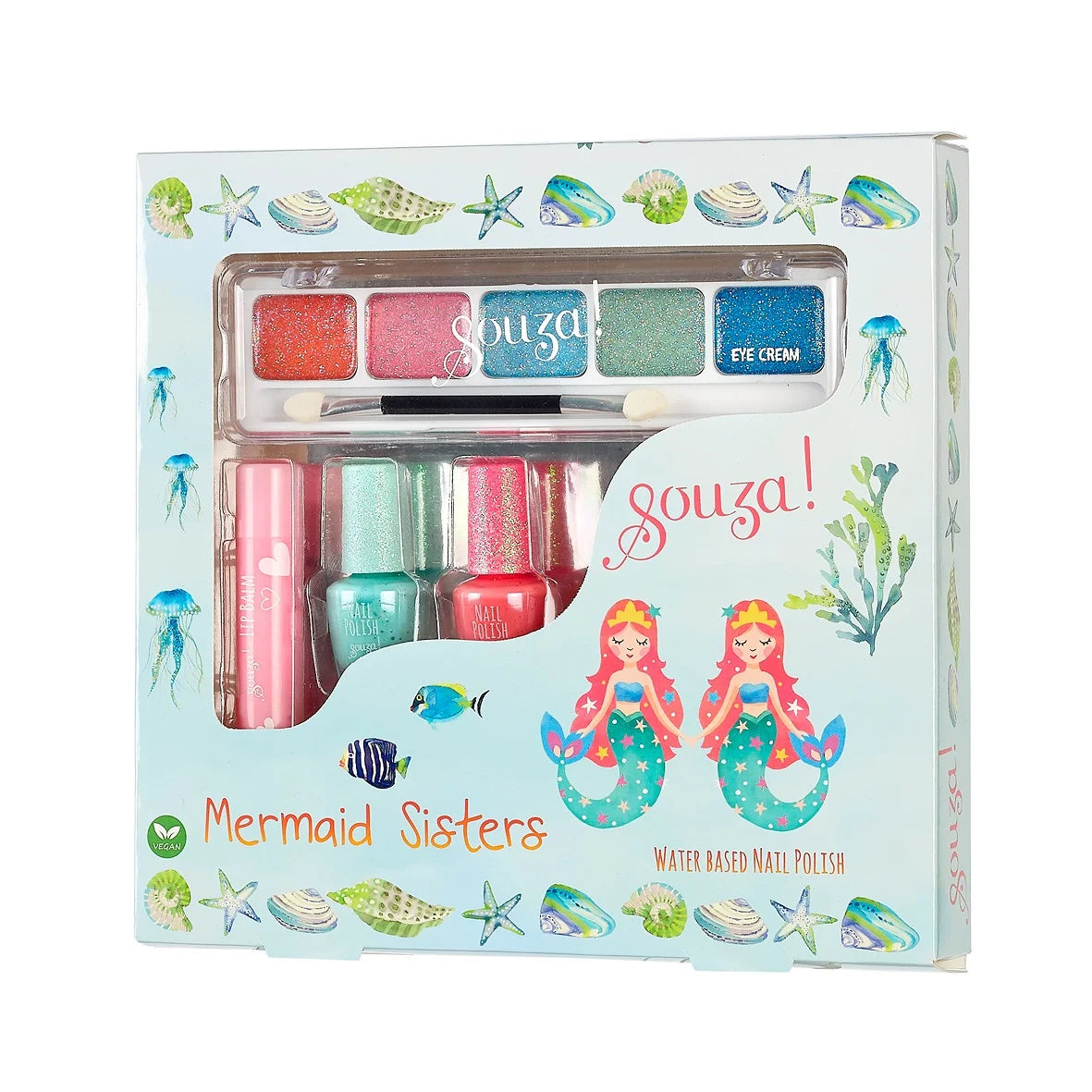 Coffret de maquillage Mermaid Sisters (1 pièce)