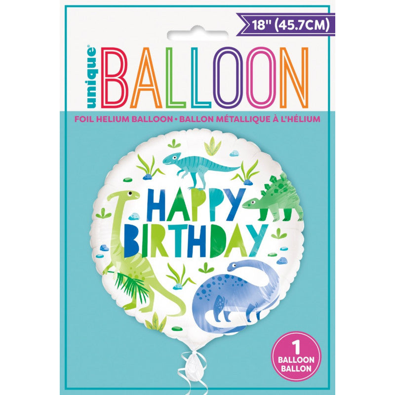 Ballon foil 45 cm Dinosaure