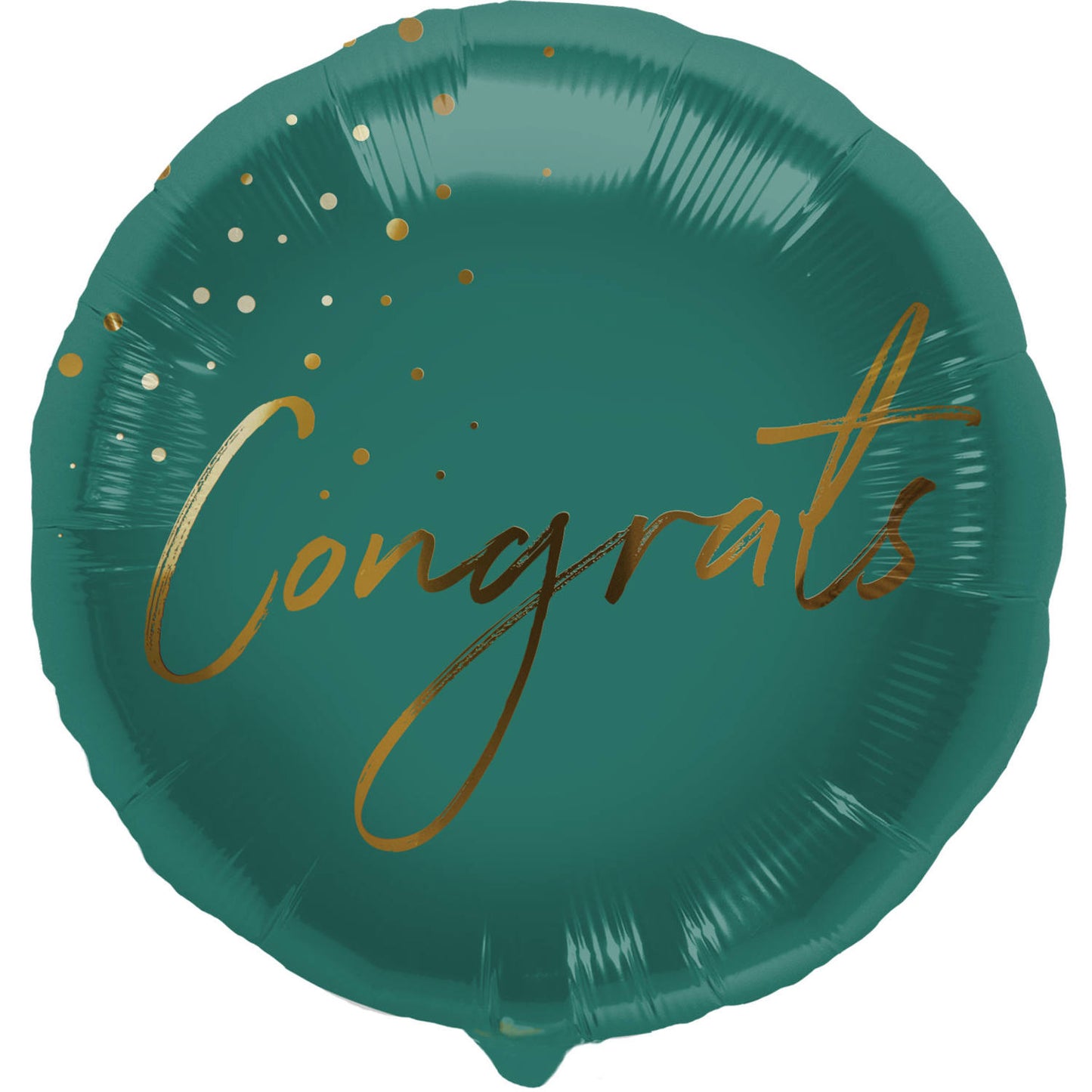 Foil Balloon 'Congrats' Green