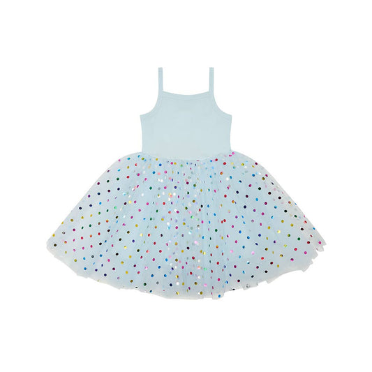 Sky Spot Dress