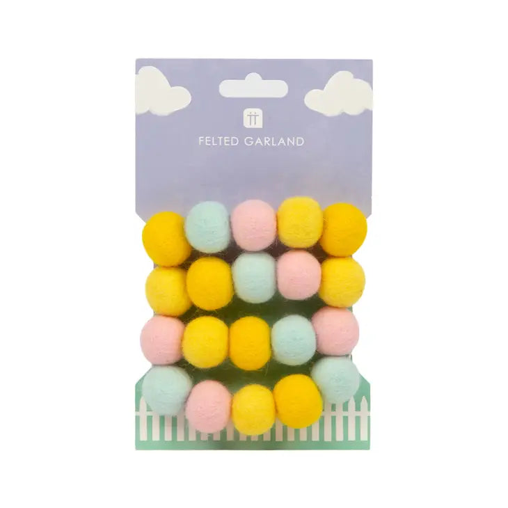 Easter Felt Garland Decoration - 2m