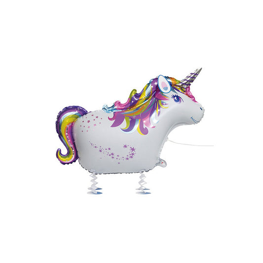 Balloon walking unicorn foil 90 cm