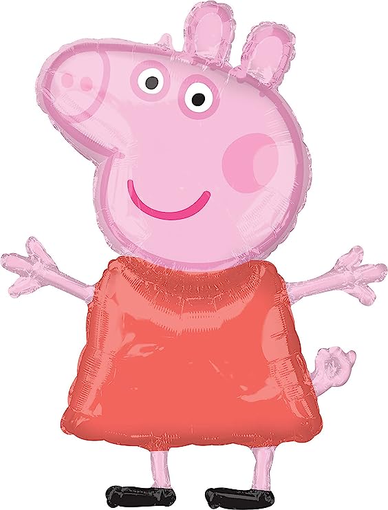 Balloon Peppa Pig red