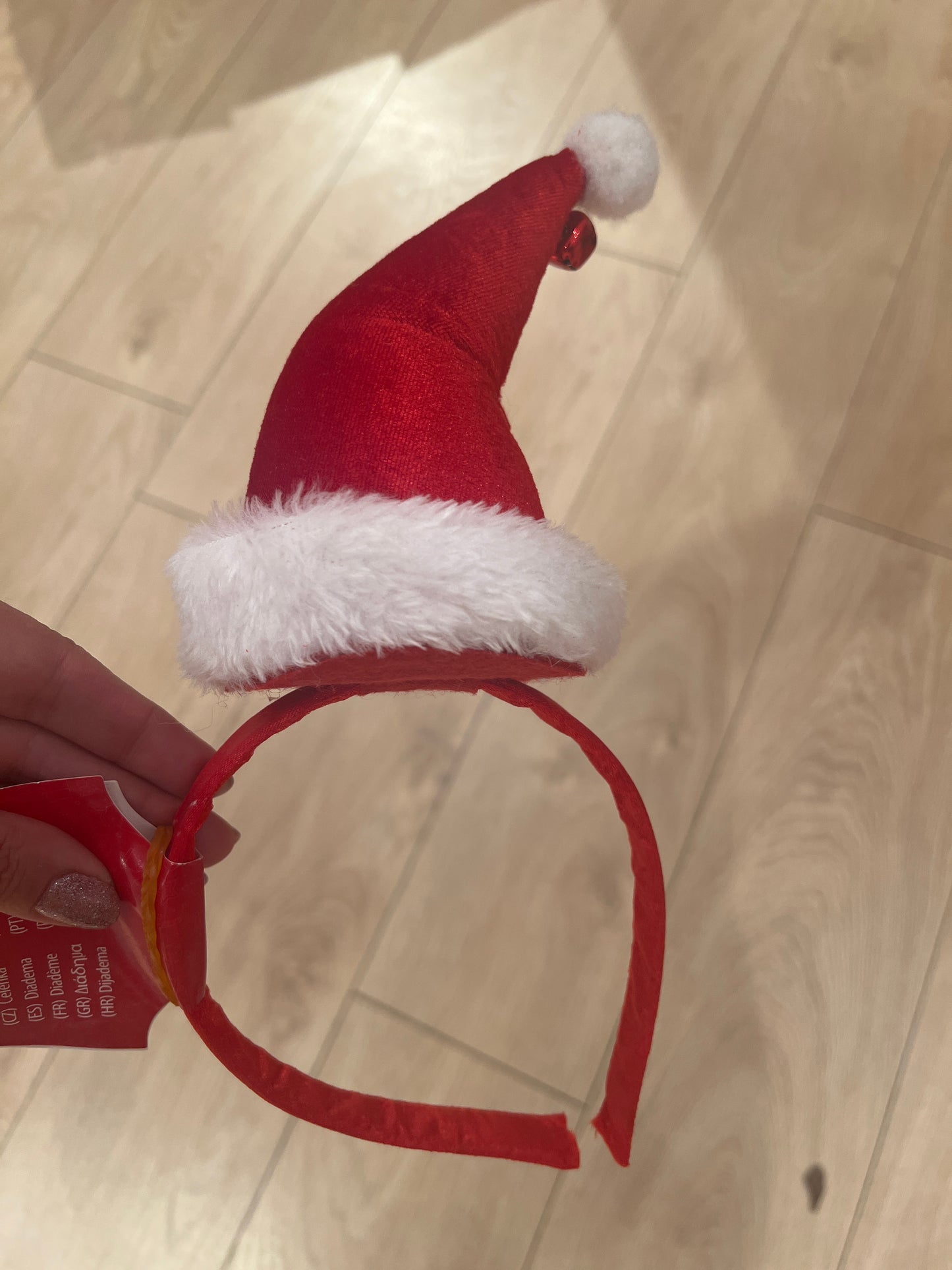 Headband Mini hat  Santa