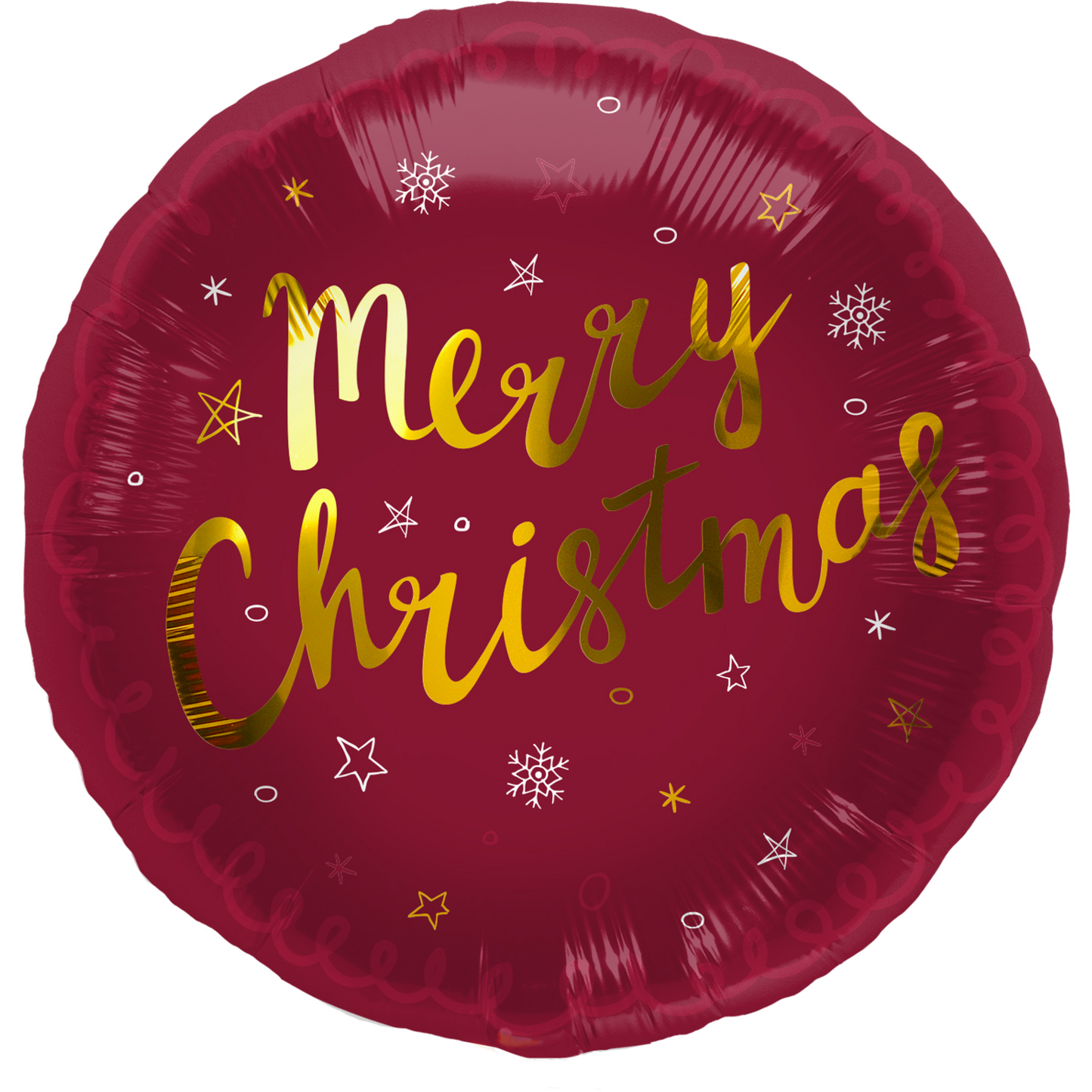 Merry Christmas Foil Balloon