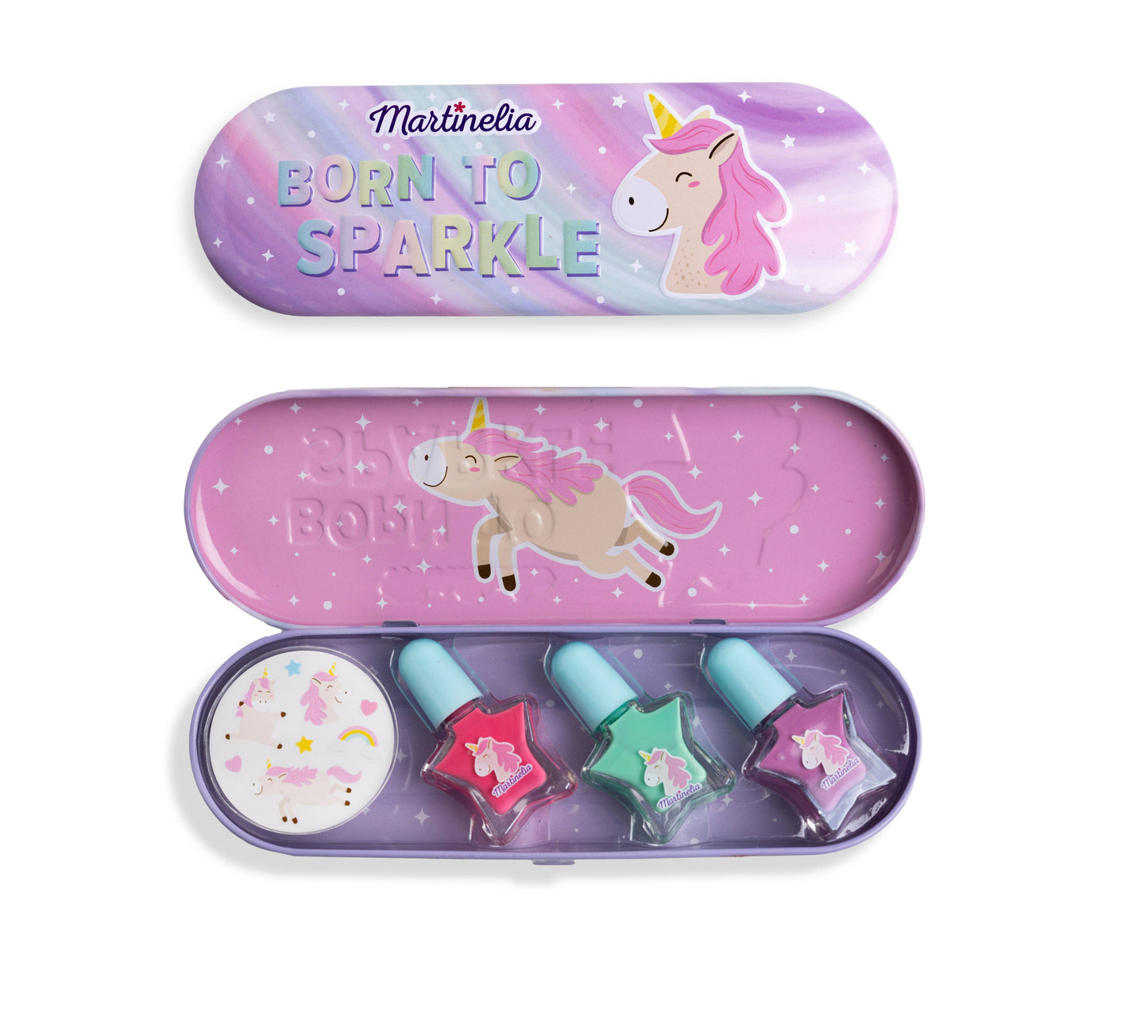 Martinelia Little Unicorn Nail Polish + Stickers