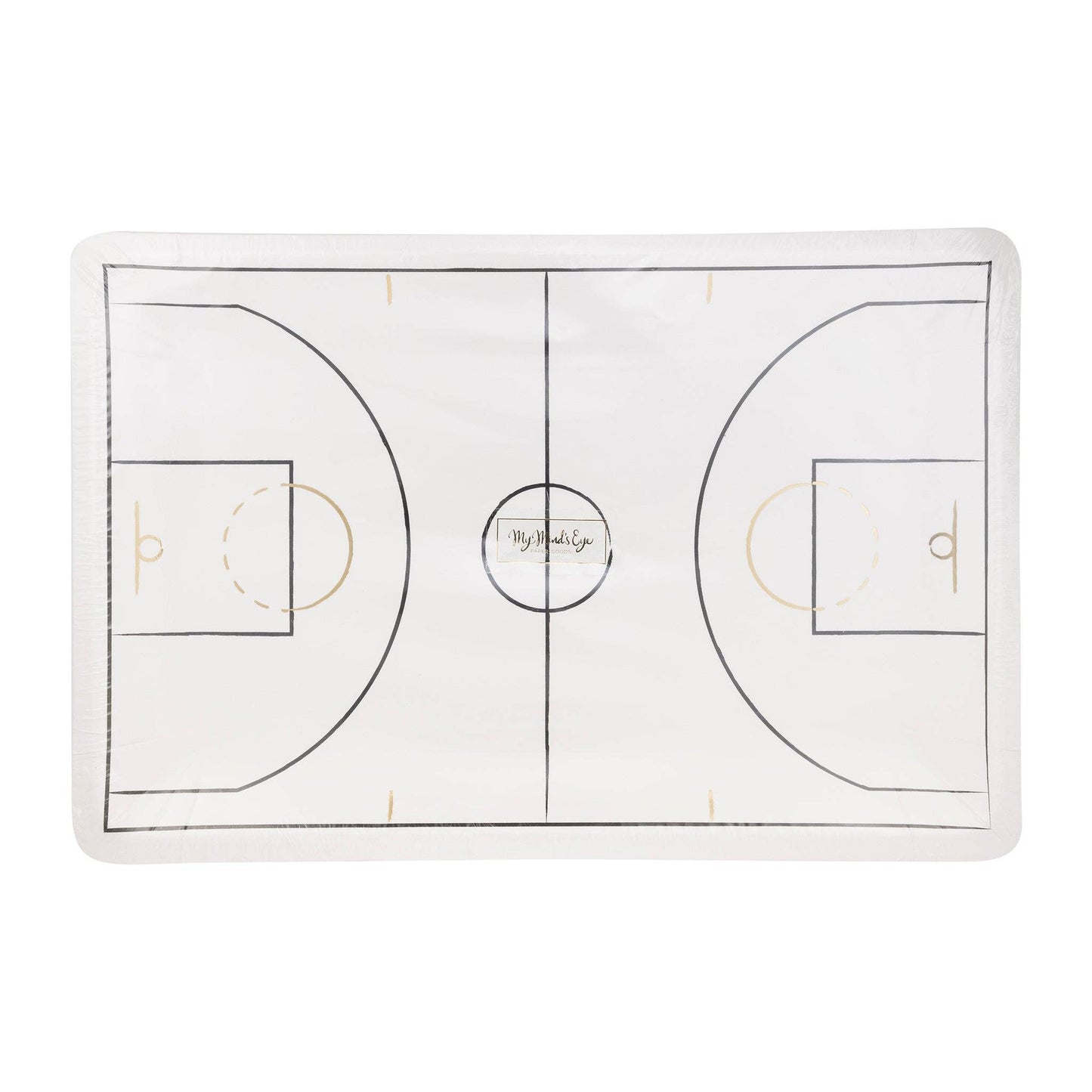 My Mind’s Eye - BBL1041 - Basketball Court Plate