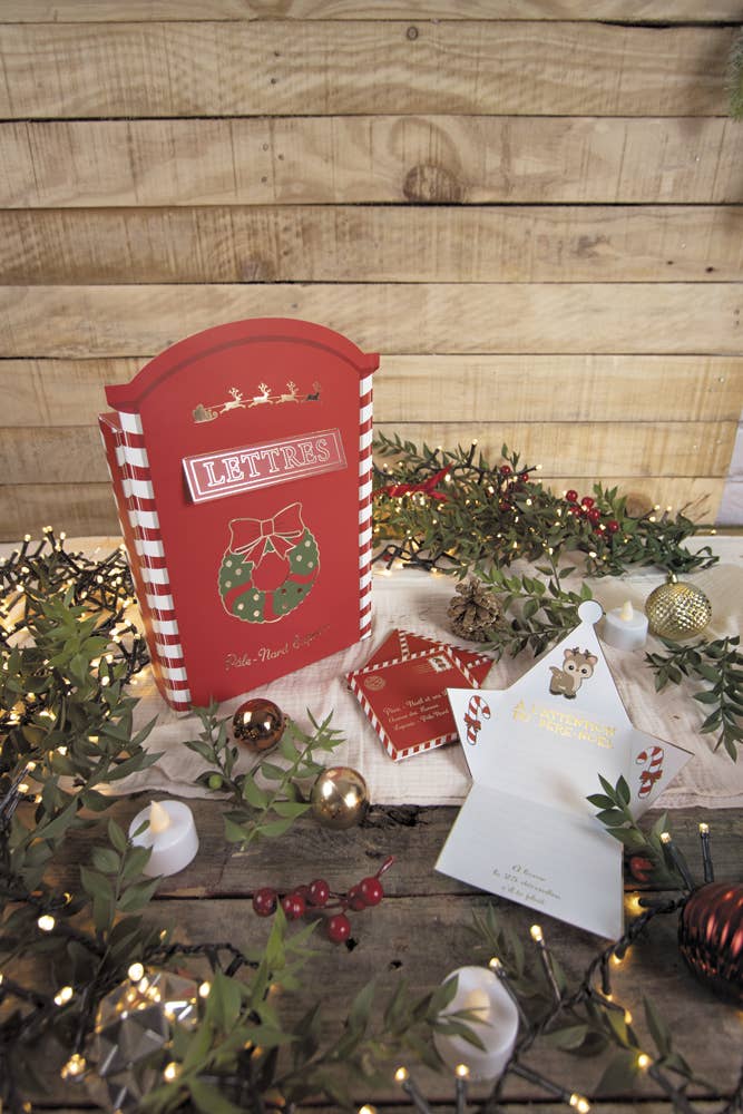 SANTA CLAUS'S MAILBOX AND HIS SWEETY XMAS LETTERS