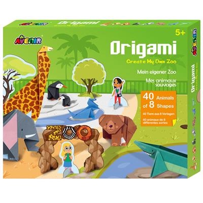 ORIGAMI-CRÉER MES ANIMAUX SAUVAGES