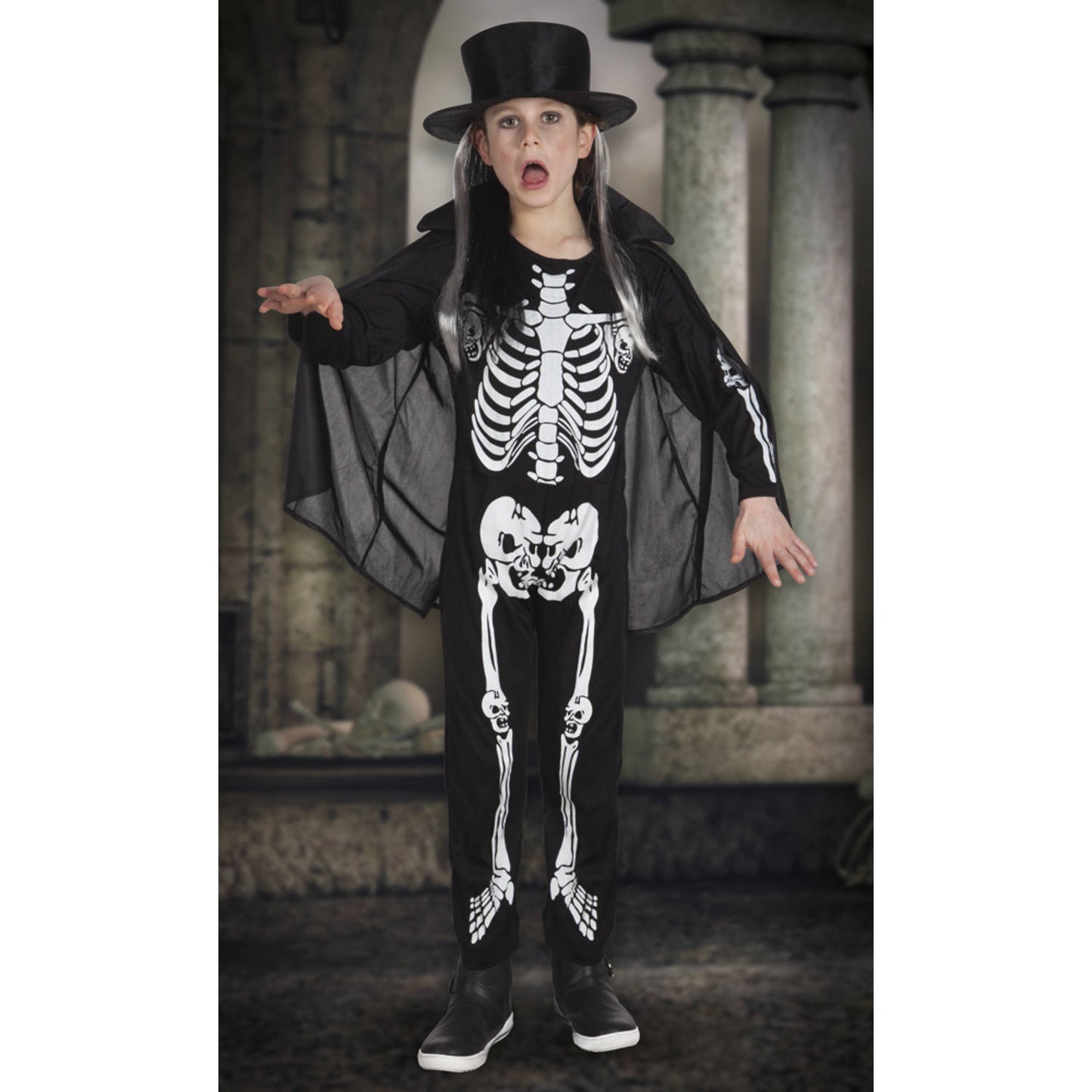 Costume kid Skeleton boy 4-6