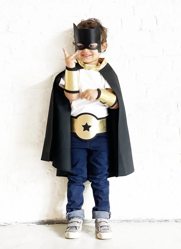 Black Superhero Costume Kit!