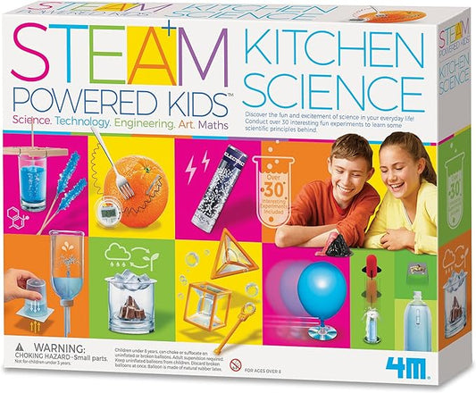 Kit scientifique de cuisine pour enfants à vapeur 4M 