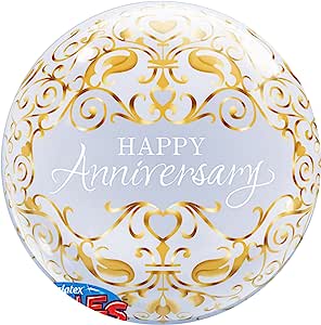 Qualatex Bubbles Happy Anniversary