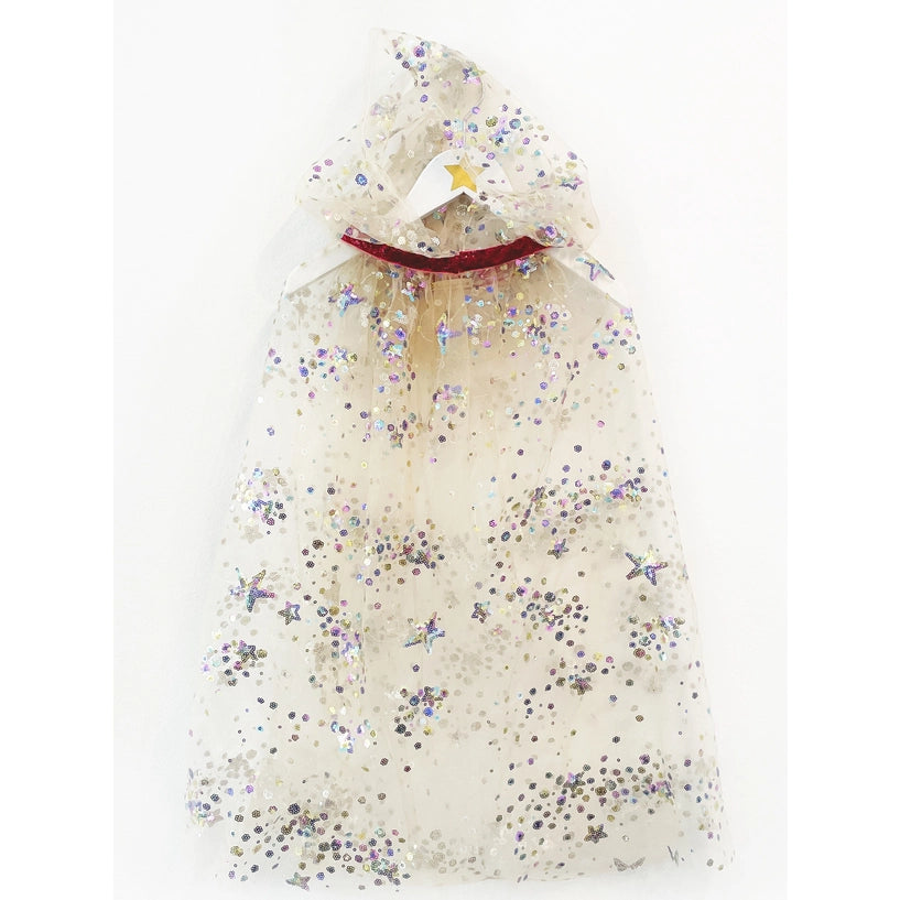 Multicolour Sequin Fairy Cloak