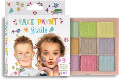 Face painting - Pastel colors