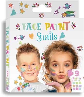 Face painting - Pastel colors