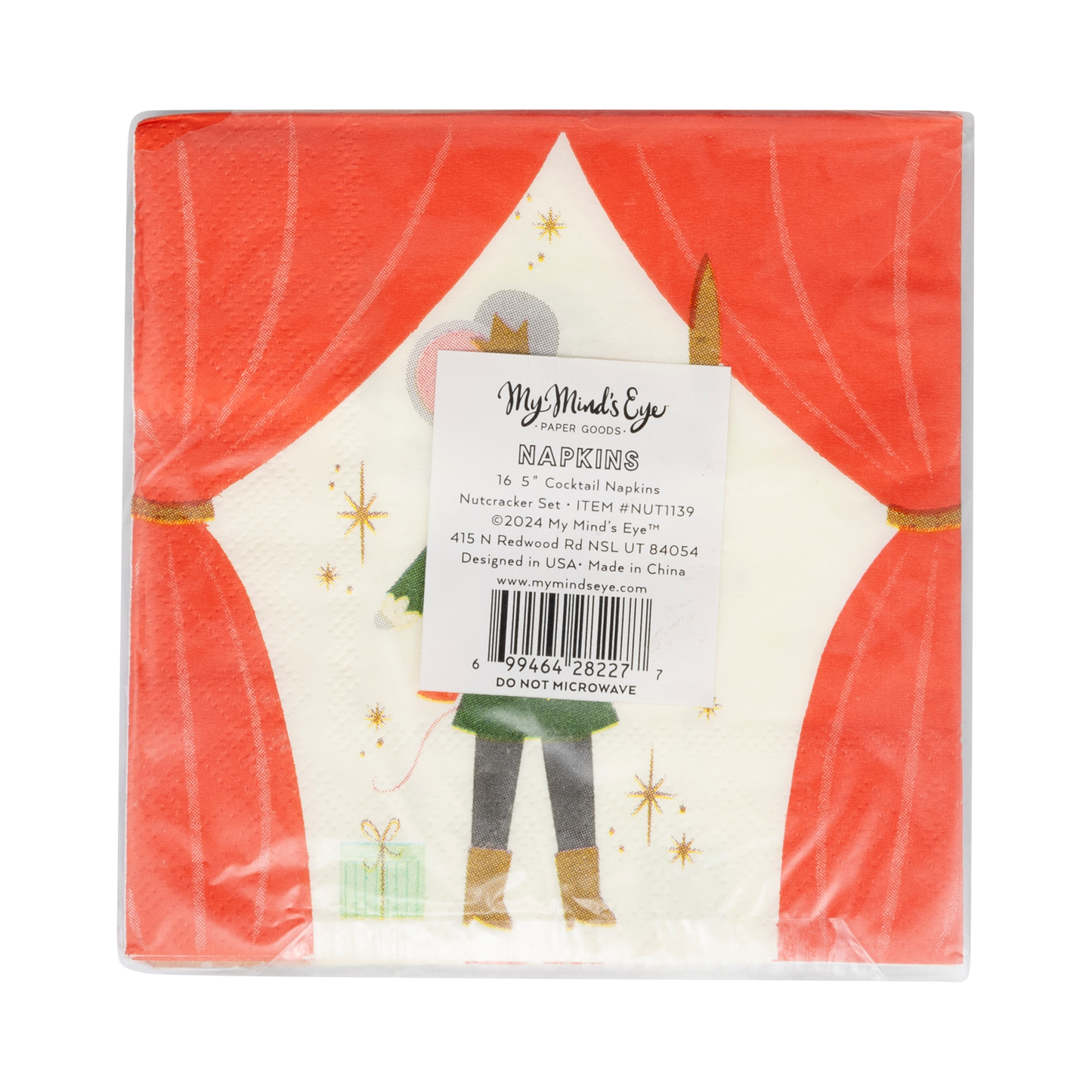 My Mind’s Eye - NUT1139 - Nutcracker Napkin Set