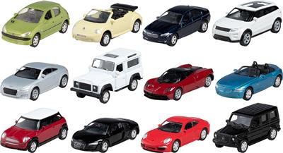 Vehicle assortment III, 1:60- Sell by unit