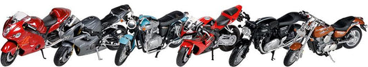 Motorcycles, die-cast, 1:18 - Sell by unit