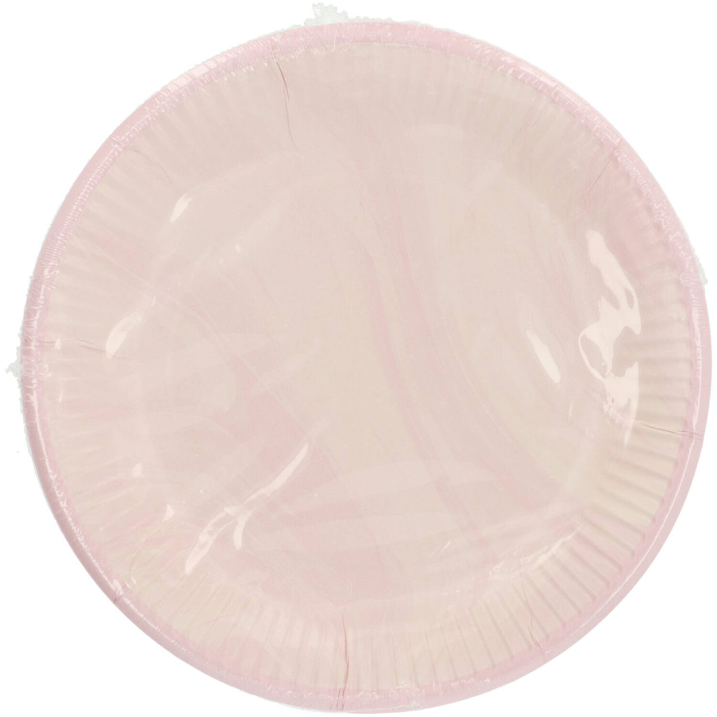 Disposable Plates Marble Pink 23cm - 8 pieces