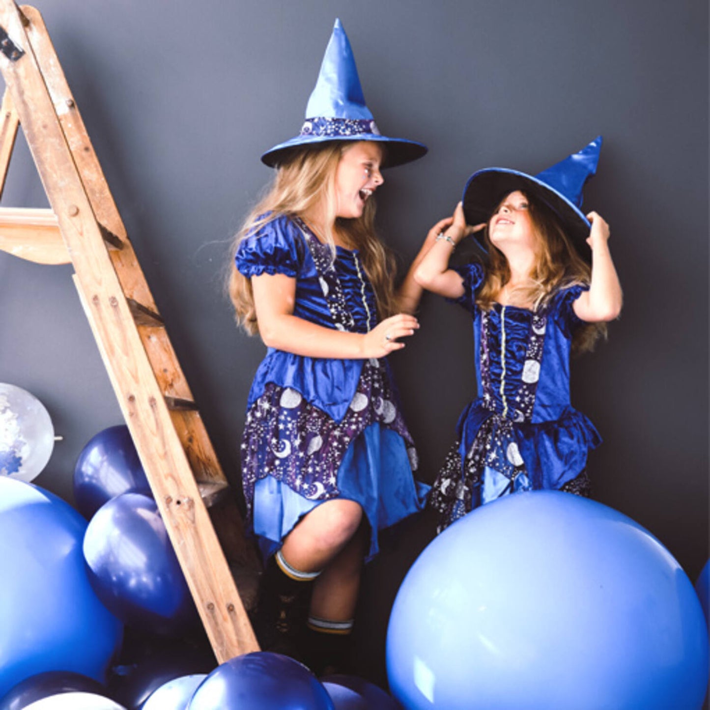 Witch Dress with Hat Dark Moon - Children’s size