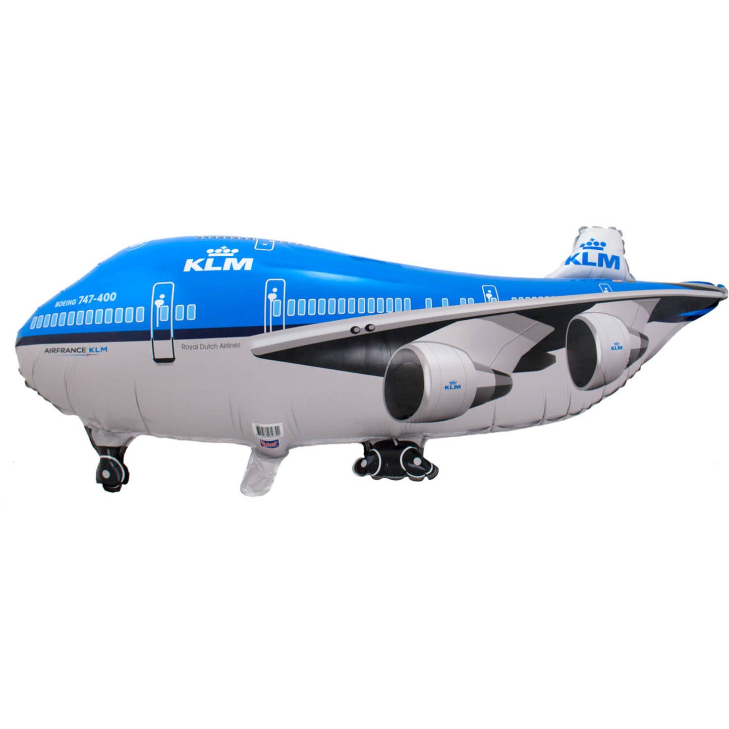 KLM Plane Foil Balloon - 95x45 cm