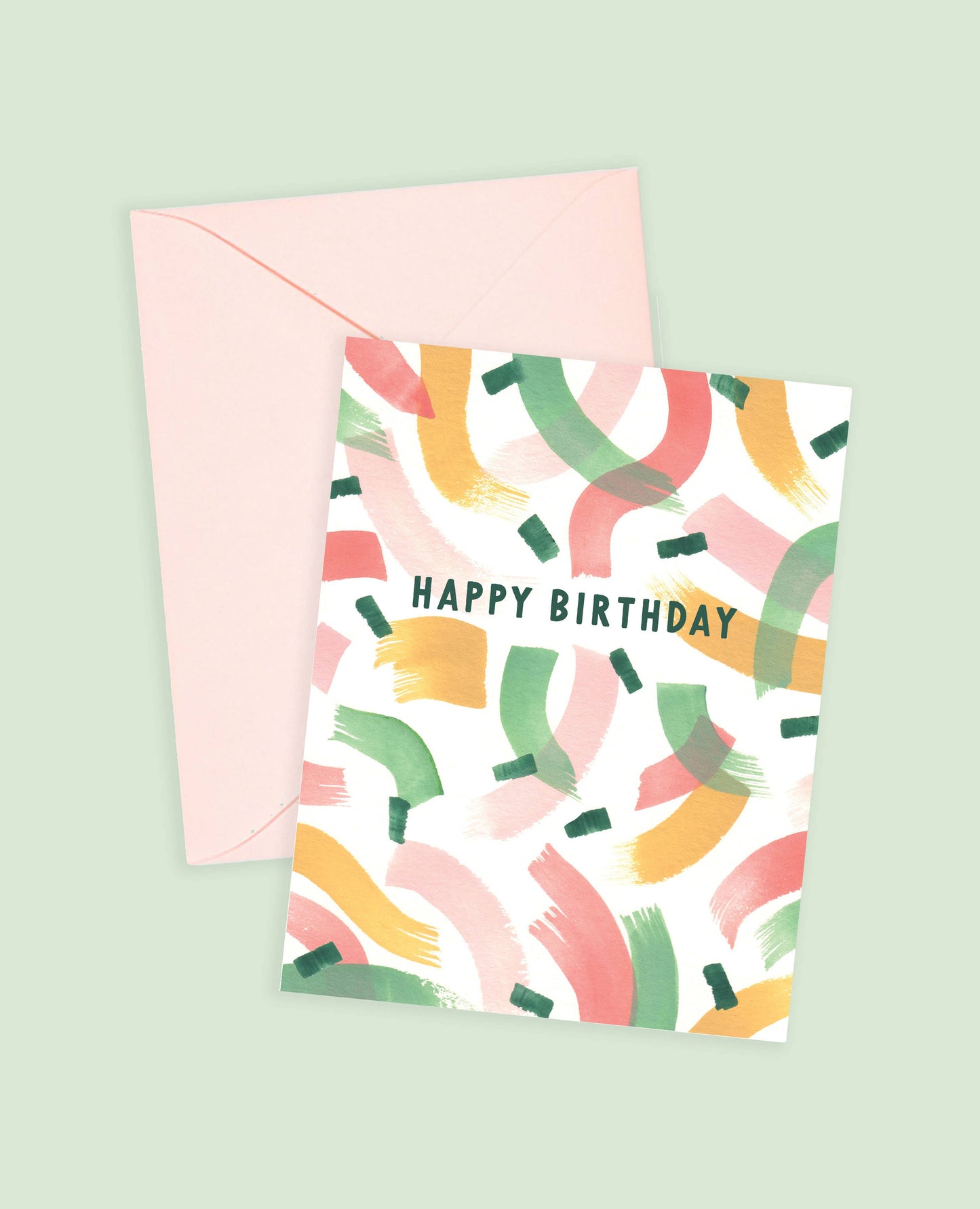 Birthday Streamers - Fun Birthday Card