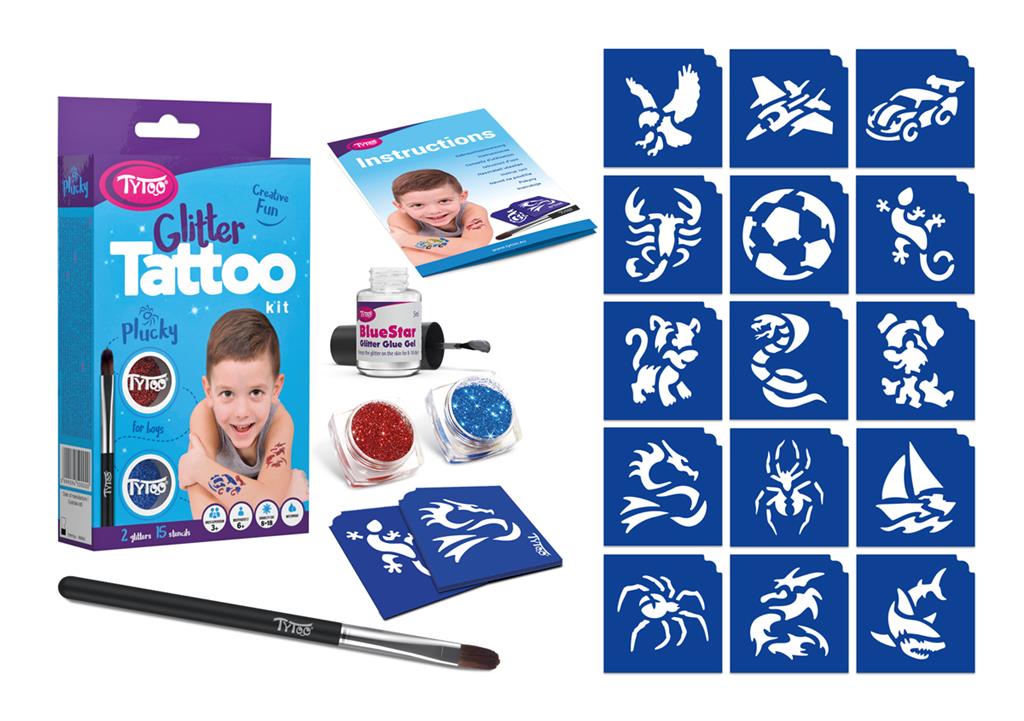 Tytoo Glitter Tattoo - Plucky