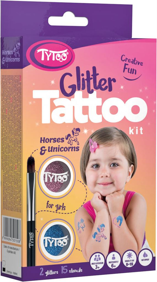 TYTOO GLITTER TATTOO - HORSES AND UNICORNS