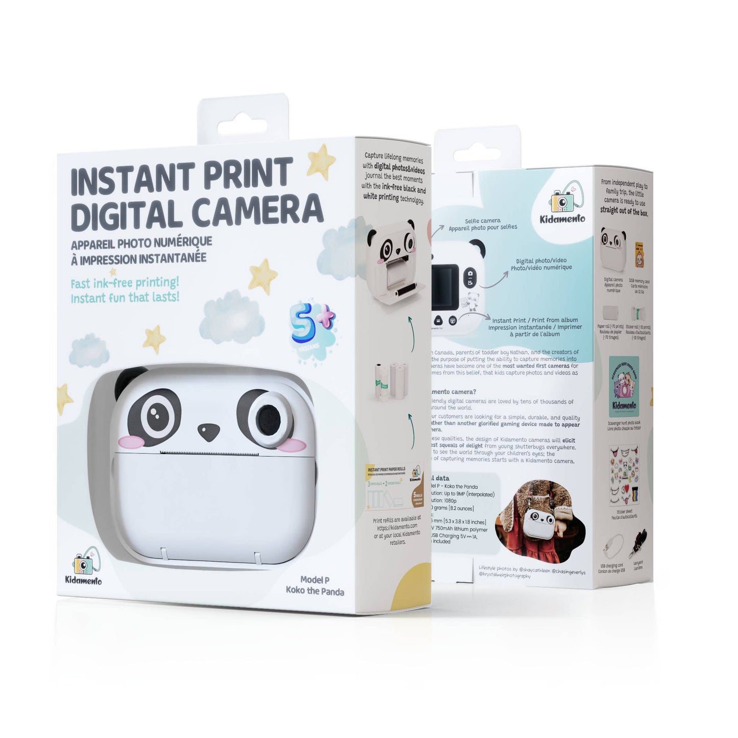 Kidamento - Koko the Panda - Print & Digital Camera - Model P