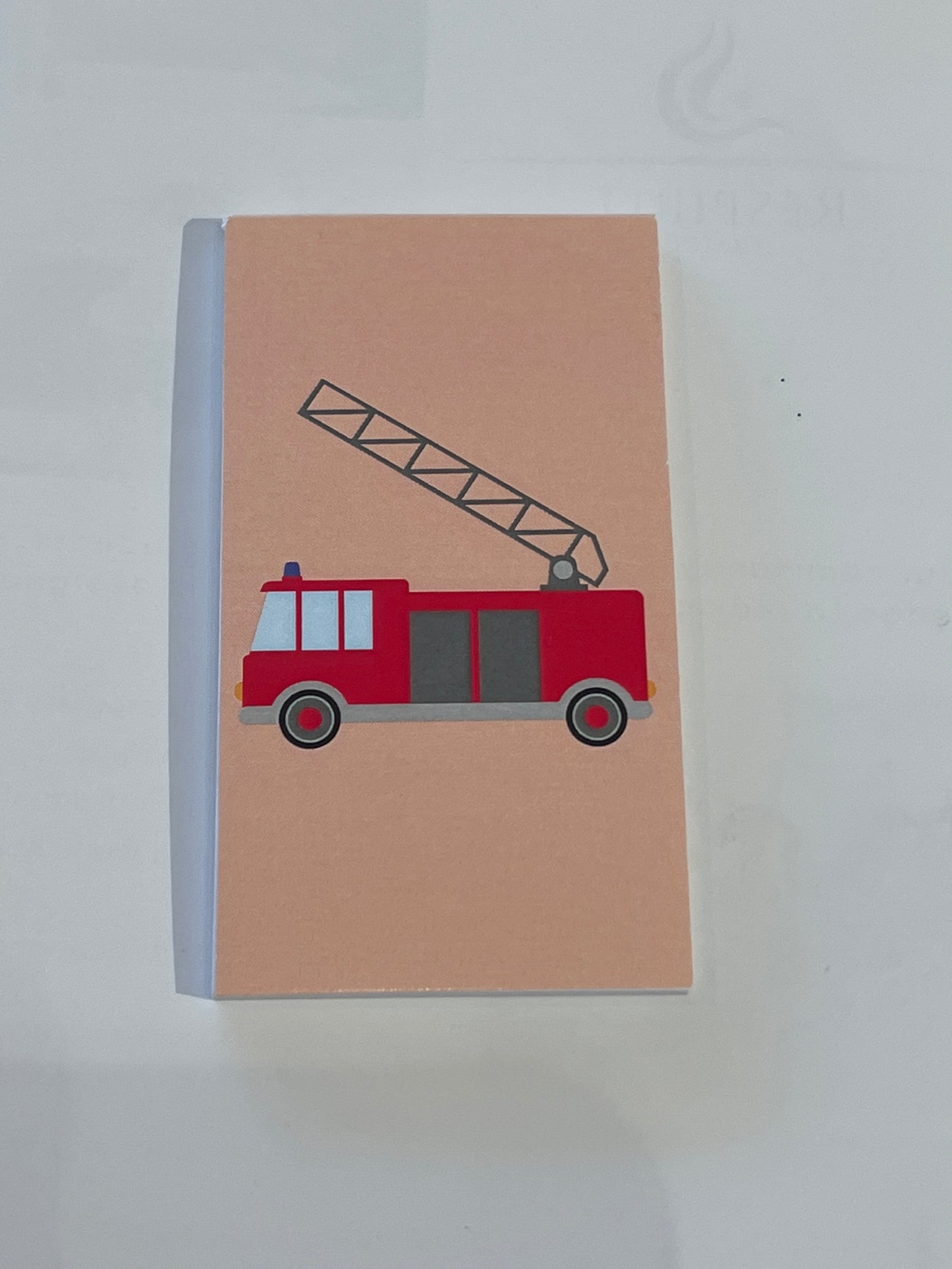 Mini Firefighter truck Notebook