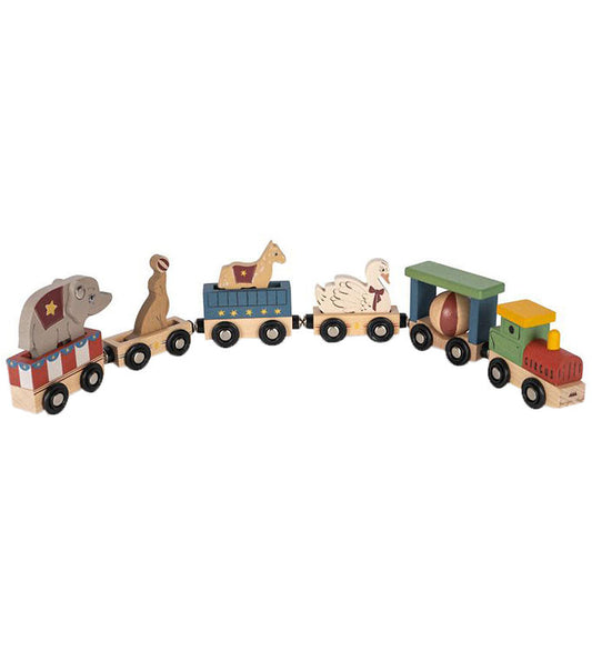 Wooden Animal Train