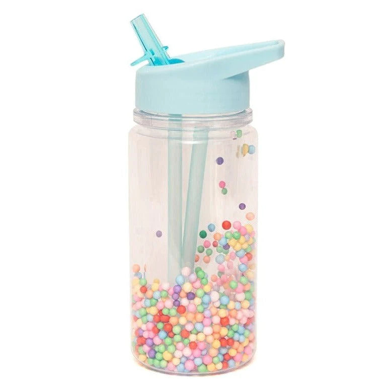 Drinking bottle macaron pops aqua blue