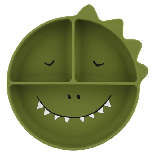 SILICONE DIVIDED SUCTION PLATE MR. DINO