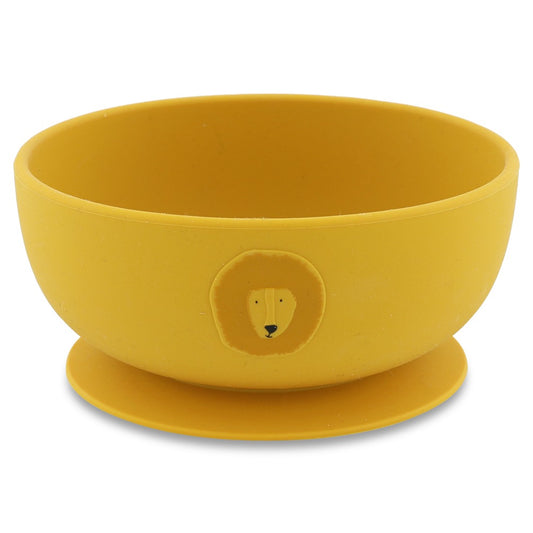 SILICONE BOWL WITH SUCTION MR. LION