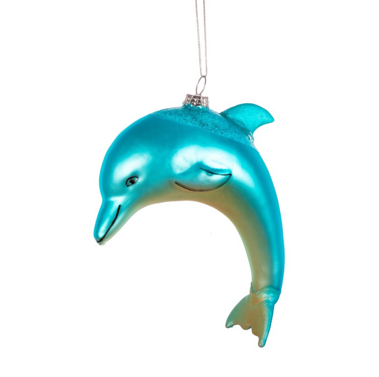 Dolphin Shaped Bauble - SASS & BELLE