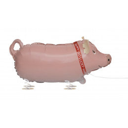 Ballon marcheur COCHON 62 cm Happy Go Lucky