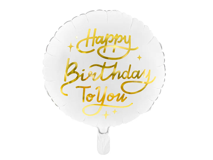 Foil Balloon Happy Birthday To You