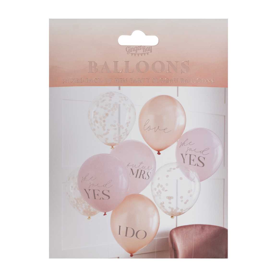 Mixed Pack Of Hen Party Balloons