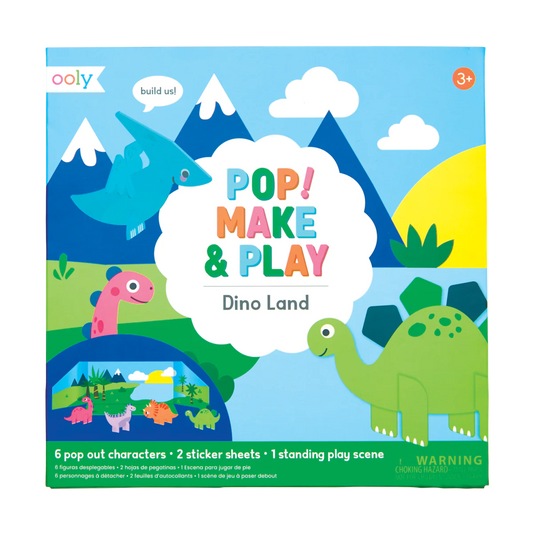 pop! make and play activity scene - Dino land