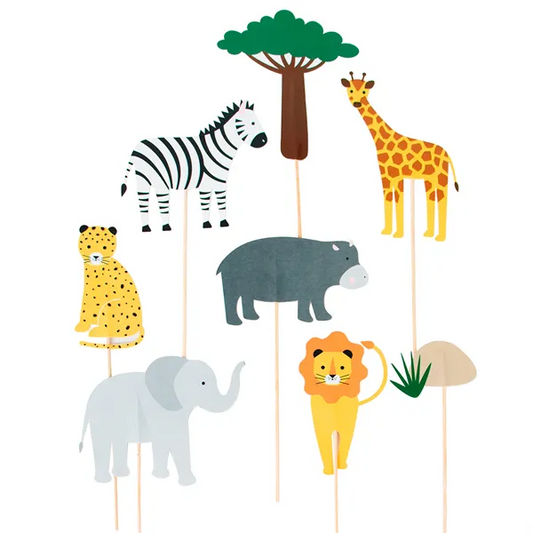 My Safari Cake Toppers