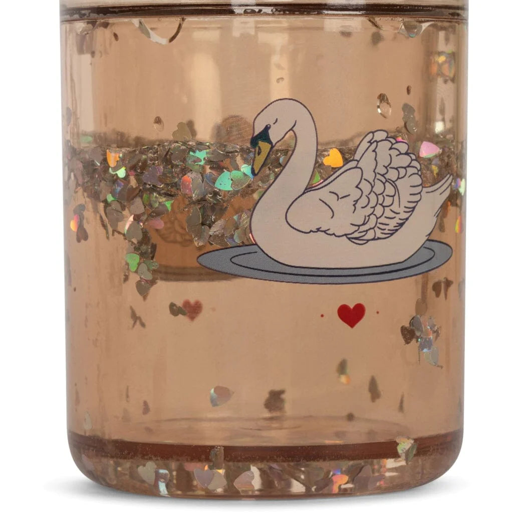 2 Pack Glitter Cups - Swan