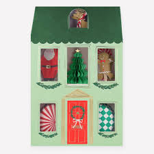 Festive house cupcake set - Christmas